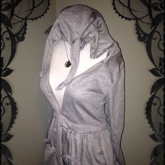 ✅✅New bunny rabbit jacket dress cute