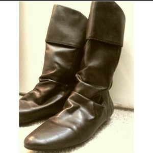 Chocolate brown Boots (: