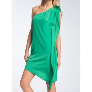 SOLD/HOLD -One shoulder ruffle dress