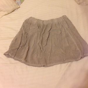 Brandy Melville skirt + AA easy jeans