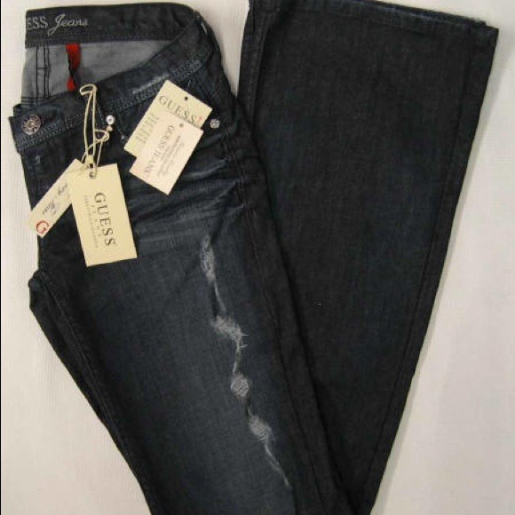 Guess Jeans Foxy Flare distressed