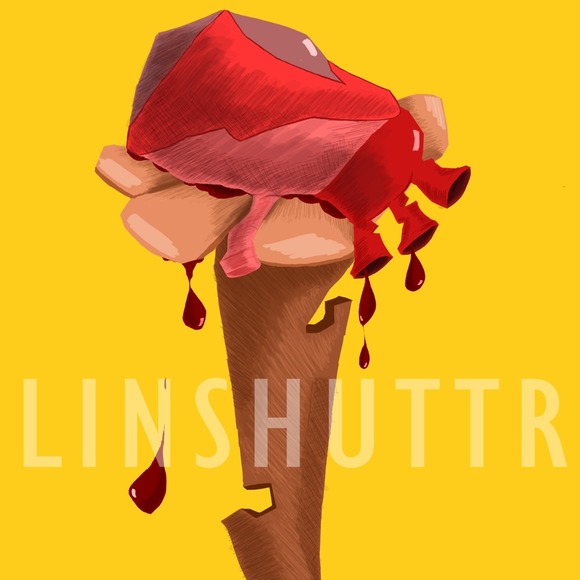 30x30 HERES MY HEART art prints - Picture 1 of 1