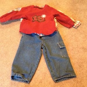 Infant Boys 3 Piece Outfit- Size 24 months.