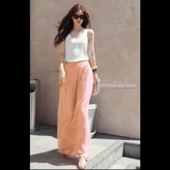 Palazzo Wide Legged Flowy Pants