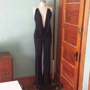 #HOLD# Sexy black knit jumpsuit