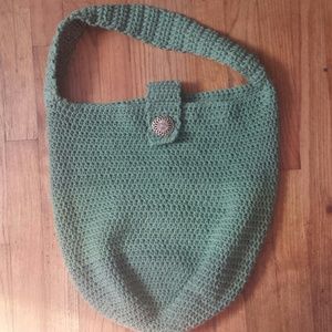 Crochet beach bag