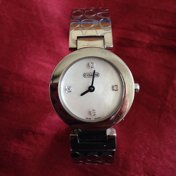 Signature Coach bangle watch