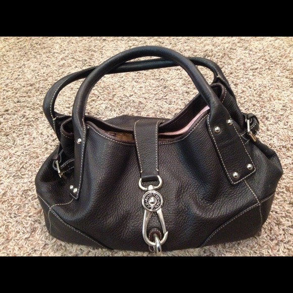 Dooney and Bourke Dark Leather Satchel