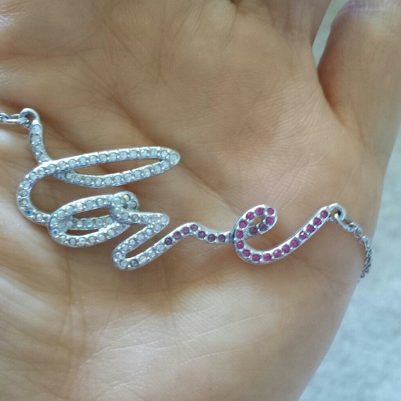 Swarovski's love necklace