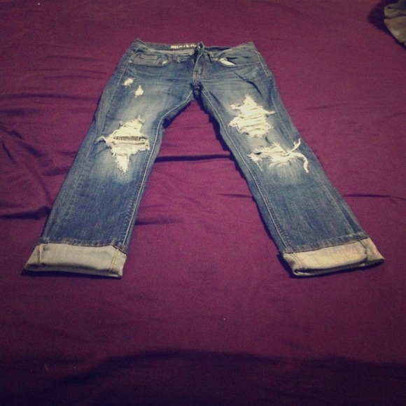 Ripped jeans size 5
