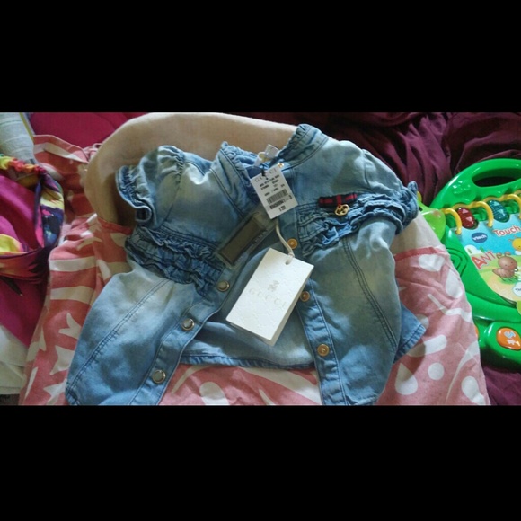 Infant Gucci Denim shirt