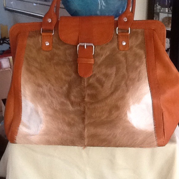 Hand made all leather handbag  MAKE OFFER
