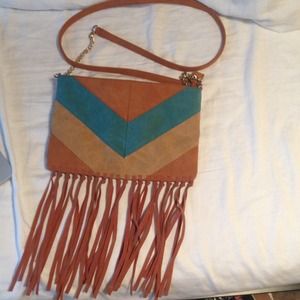 BOHO FRINGE CROSS BODY BAG
