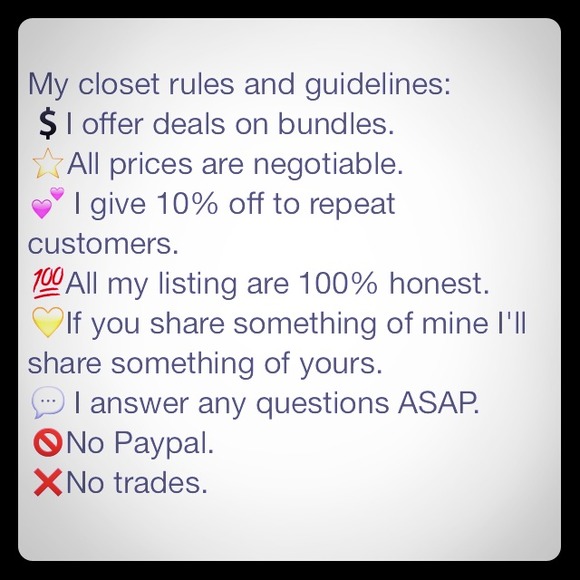 My Closet Rules. - Picture 1 of 1