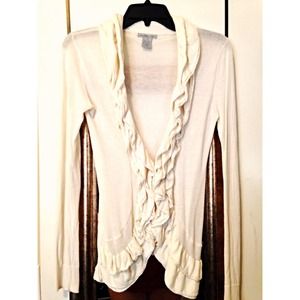 Cute Charlotte Russe ruffle sweater! 💗
