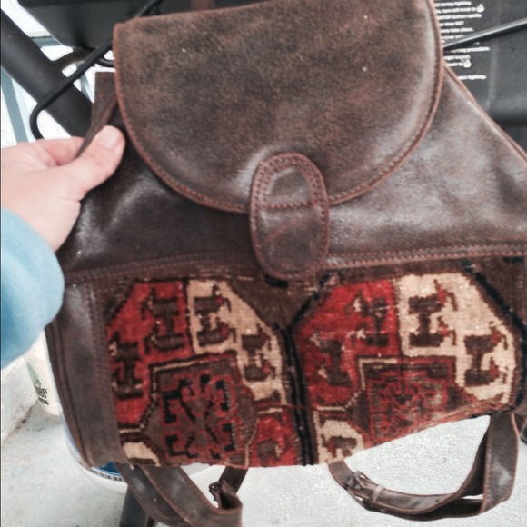 Vintage turkish killim back pack*price reduced*