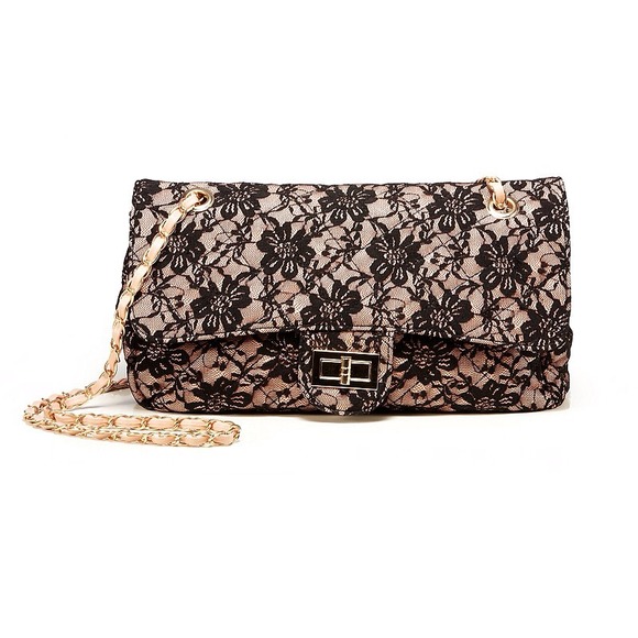 Handbags - New Pink Lace Romantic Handbag