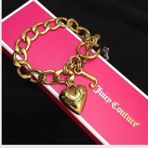 Juicy Couture Gold charm bracelet 🎀
