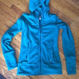 blue Adidas sweatshirt and blue shirt bundle