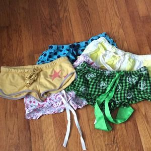 Lot of 5 Pink Victoria's Secret shorts