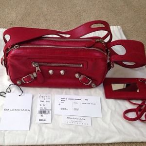 SOLD Balenciaga Giant Chic bag in Vermillion
