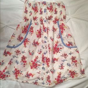 Tube dress size girls 8/9