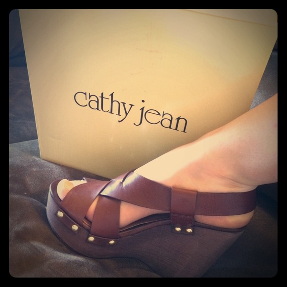 Cathy Jean Wedge Sandals