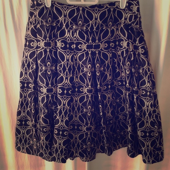 Satin skirt