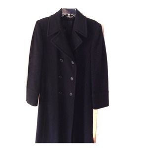 Wool dress coat