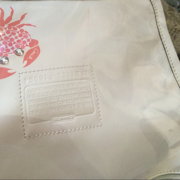Other picture for clear coach purse