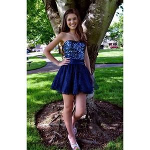 Blue Speechless Dress