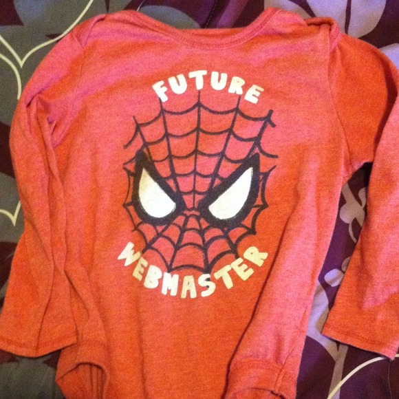 Spider-Man onesie