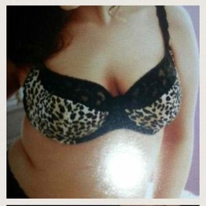 Full coverage cheetah bra