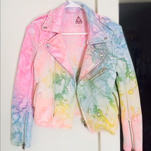 Unif I dye moto jacket 200pp