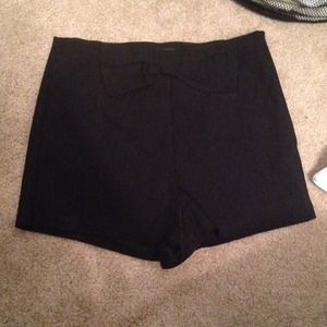 Never worn black high wasted shorts!