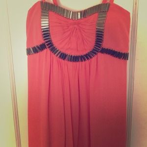 Coral Long Dress