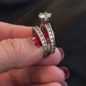 4 NANI .925 and CZ Wedding Set & Bundle! See pics