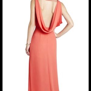 BCBG gown size xs plunging back