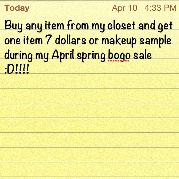 Bogo sale!!!!!
