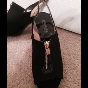 Black Michael Kors Shoes.