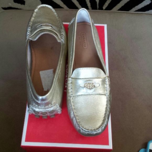 SOLD Coach driving loafers