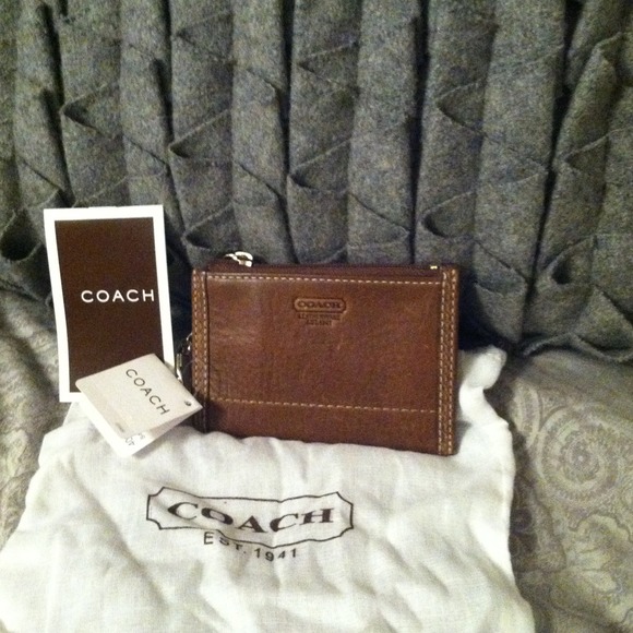 Coach leather wallet/ coin purse
