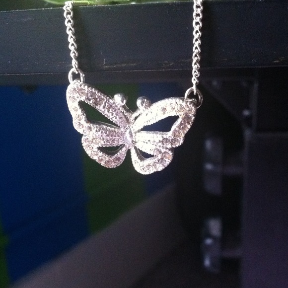 Butterfly necklace!
