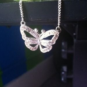Butterfly necklace!