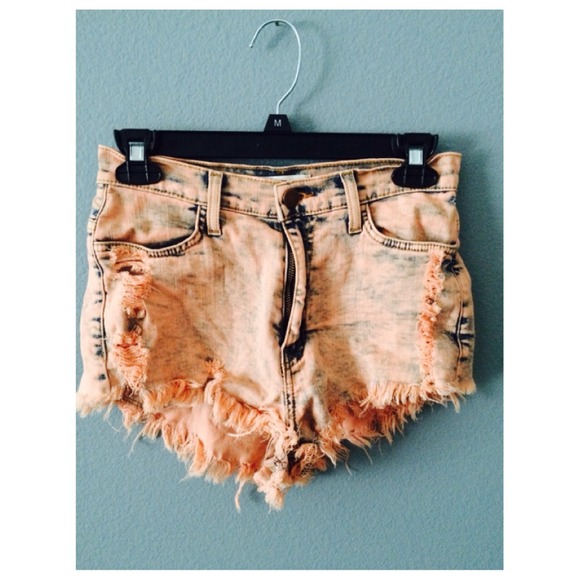 High waisted shorts