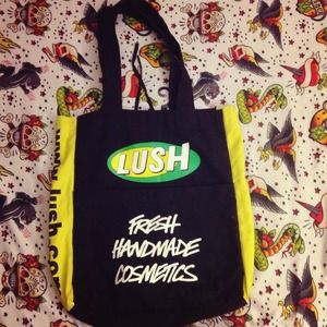 Lush limited edition tote.