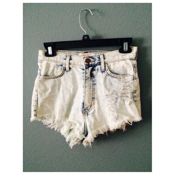 High waisted shorts