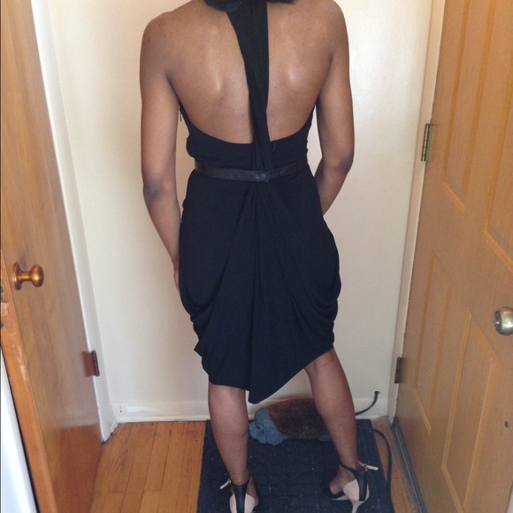 Rag & Bone Black Rowan Dress Size 2 - Picture 3 of 4