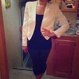White blazer