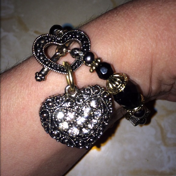 ❤️Sparkle Heart Toggle Bracelet❤️